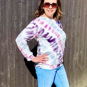 Brand new tie dye swear shirts